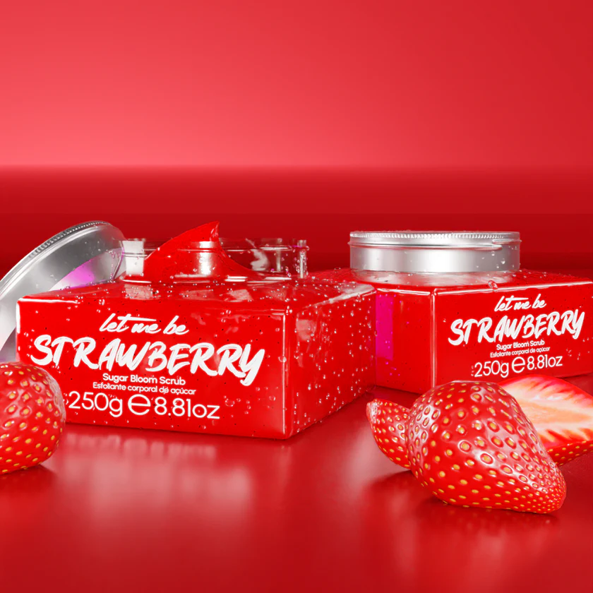Strawberry Sugar Bloom Scrub - 250 g